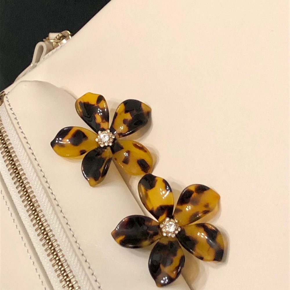 Jcrew tortoise earrings